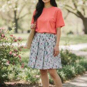 Gap Floral Skirt